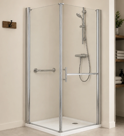 Full Height Split Shower